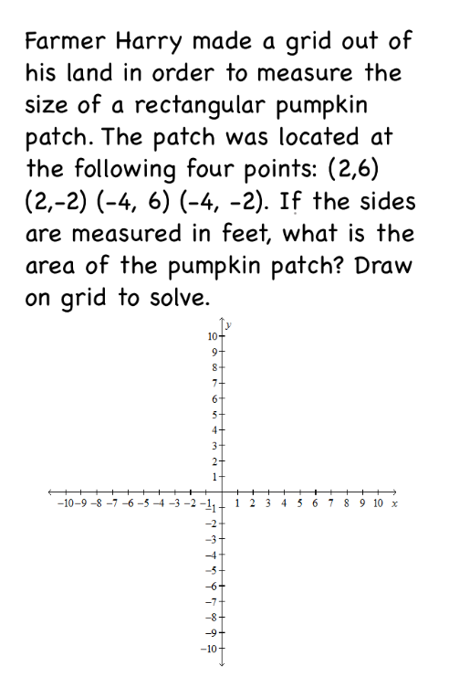 Grade 5 - Pumpkin Grid